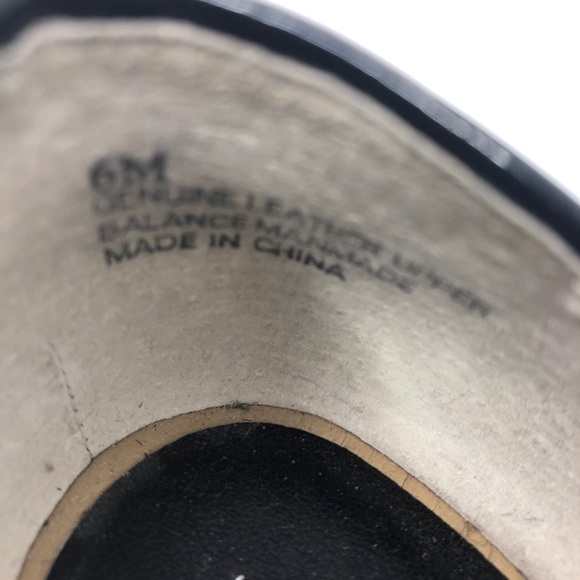 Nordstrom Square Toe Leopard Animal Print Flats 6M - Picture 8 of 9